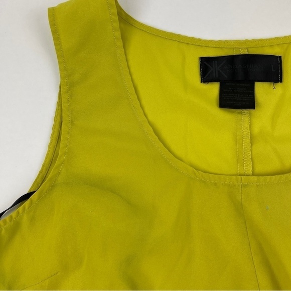 Kardashian Kollection Tank Top Womens Large Yellow Sheer - Picture 10 of 11